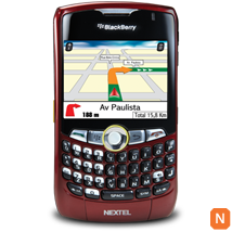 BlackBerry Curve Red